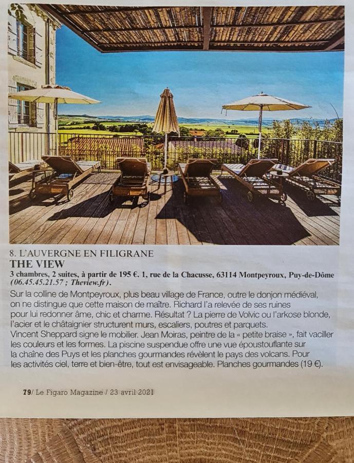 The View - Gite Mont Dore Montpeyroux  المظهر الخارجي الصورة
